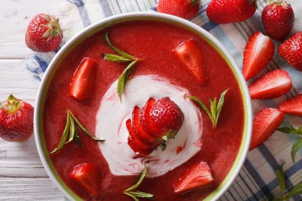 Strawberry Spring Soup