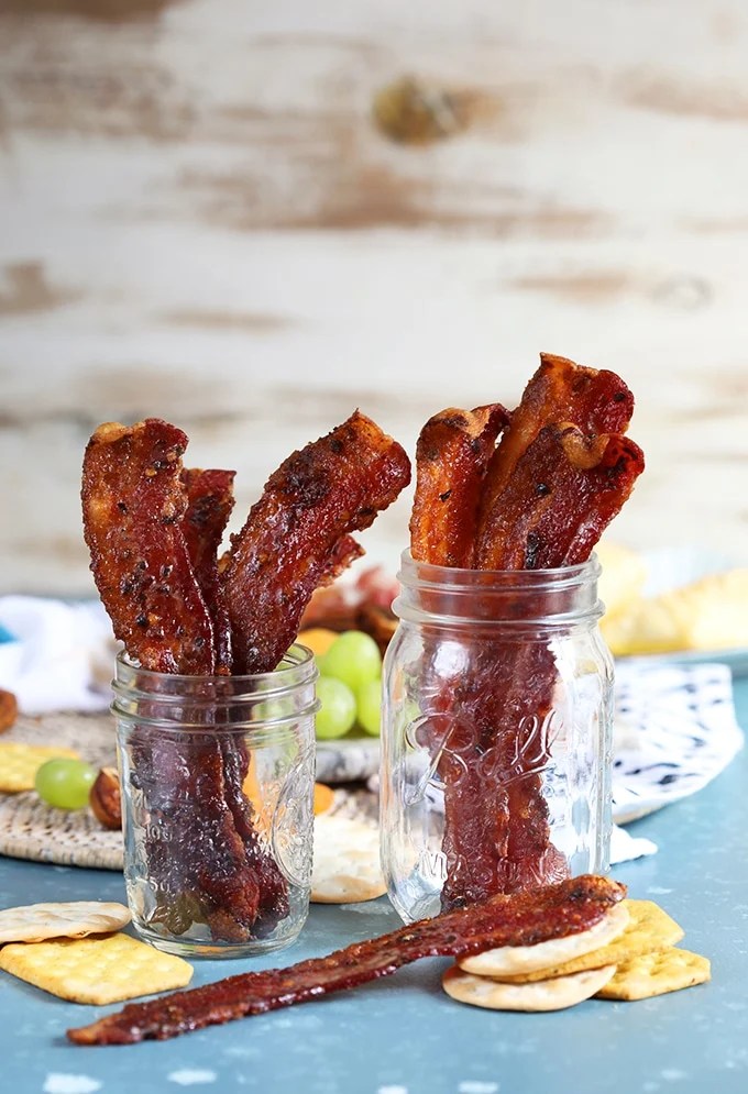 Easy to make Sweet and Spicy Candied Bacon