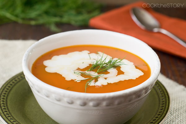 carrot soup recipe healthy