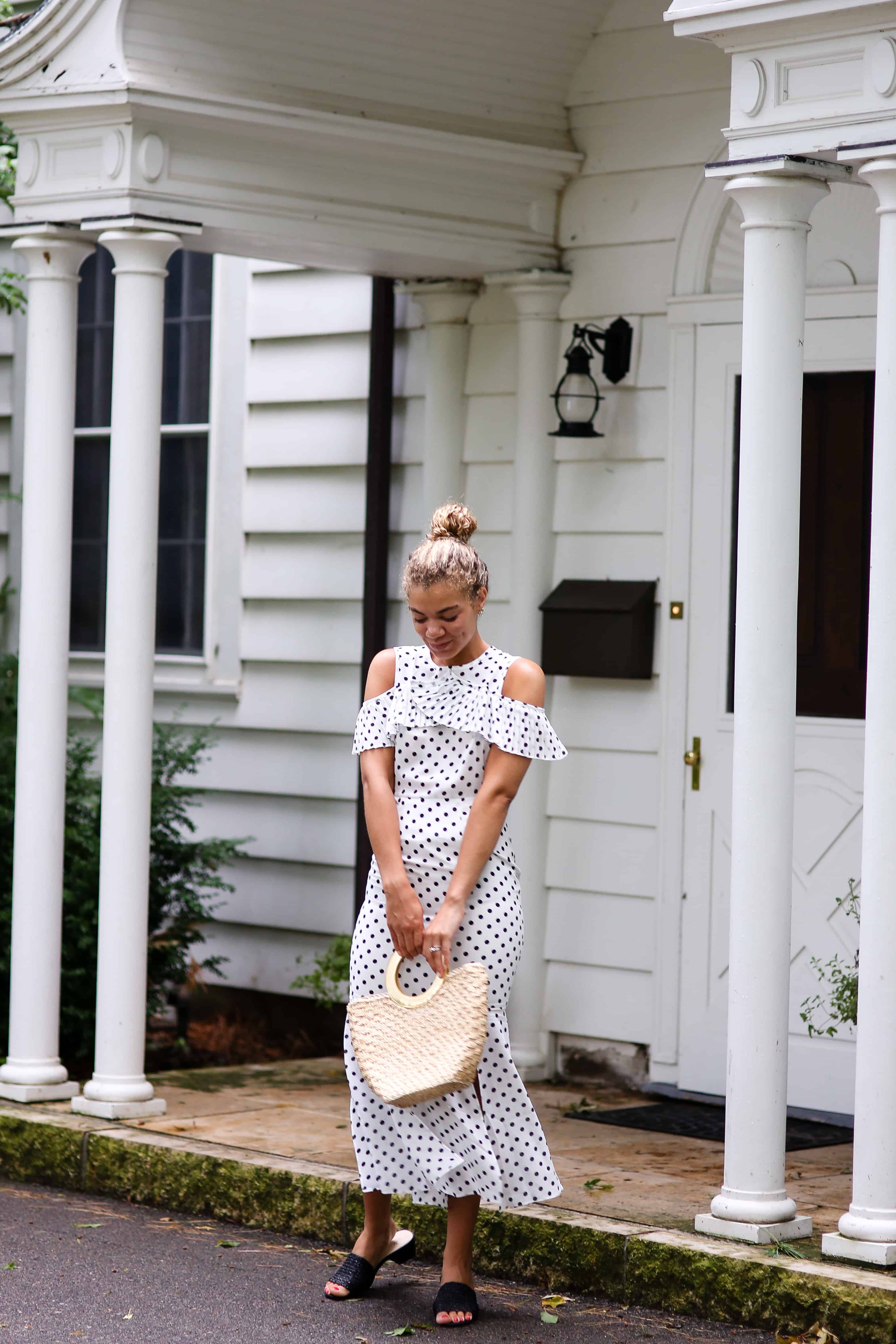 Spring Polka Dot Dress