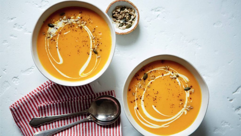 Low fat carrot soup