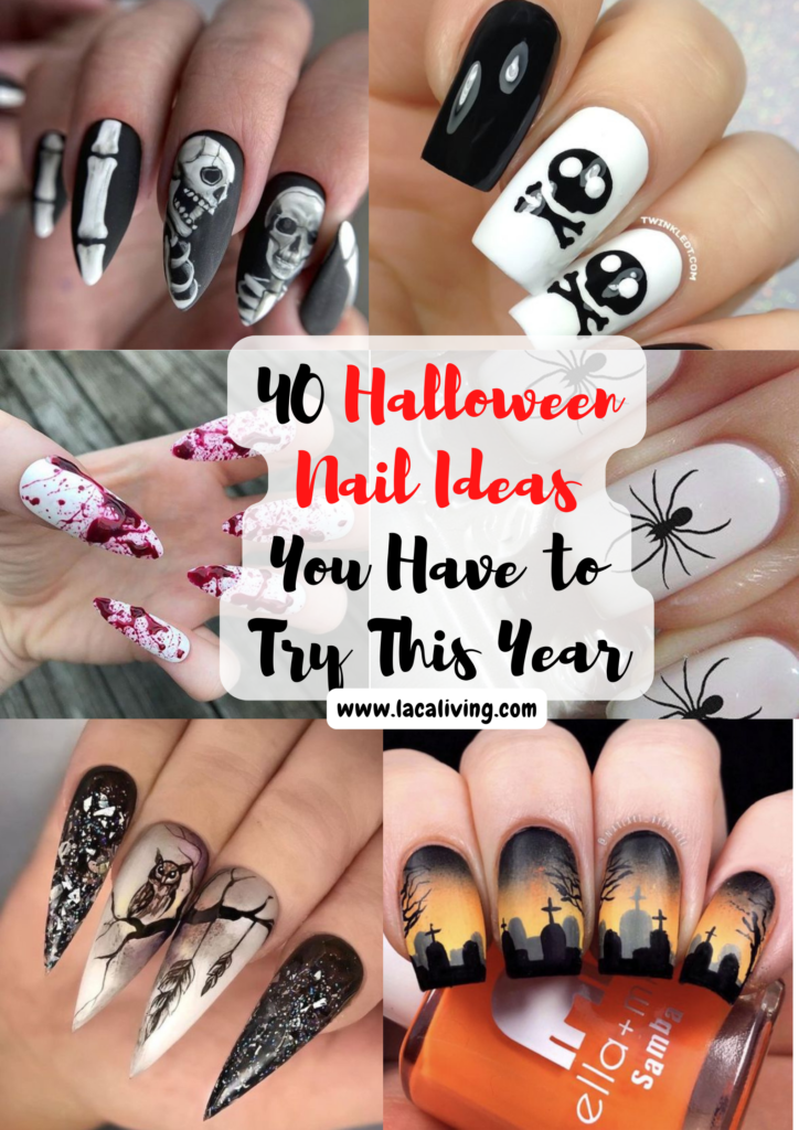 40 Halloween Nail Ideas You Have to Try This Year - LACA LIVING