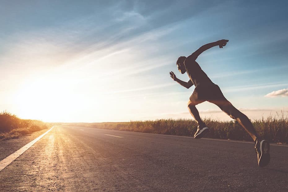 Keep running to shed weight